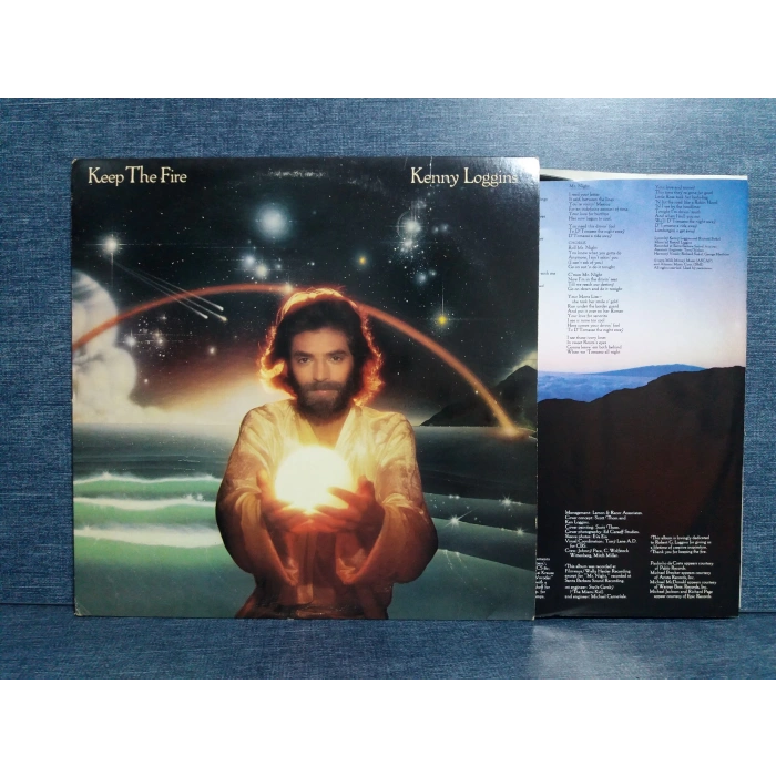 KENNY LOGGINS KEEP THE FIRE MUSIC LP
