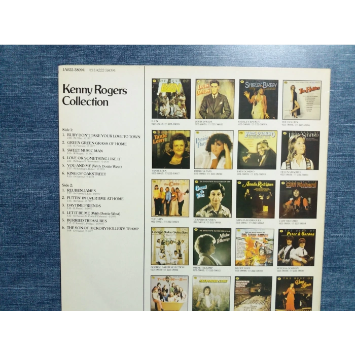 KENNY ROGERS COLLECTION MUSIC LP