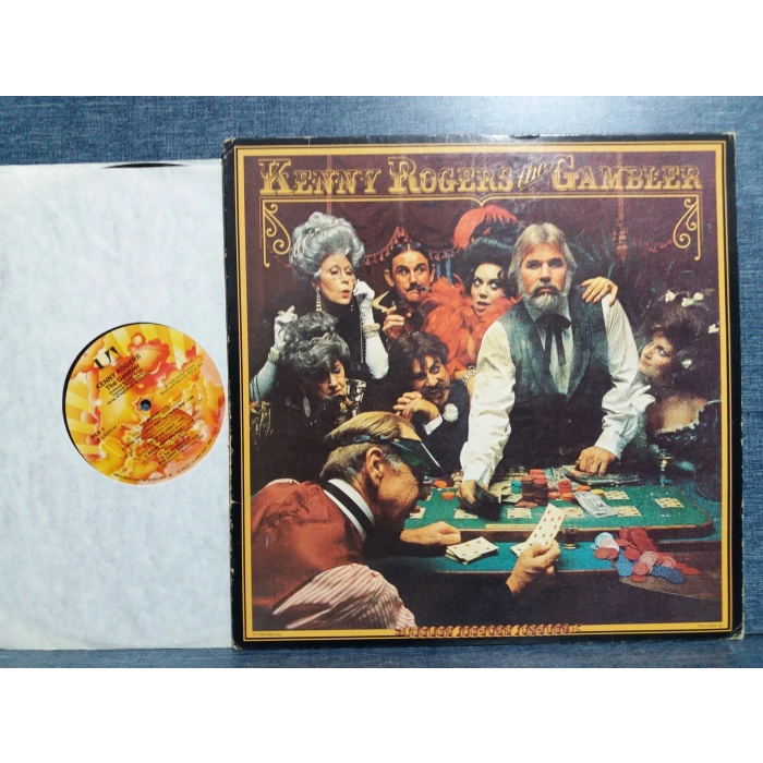 KENNY ROGERS THE GAMBLER MUSIC LP