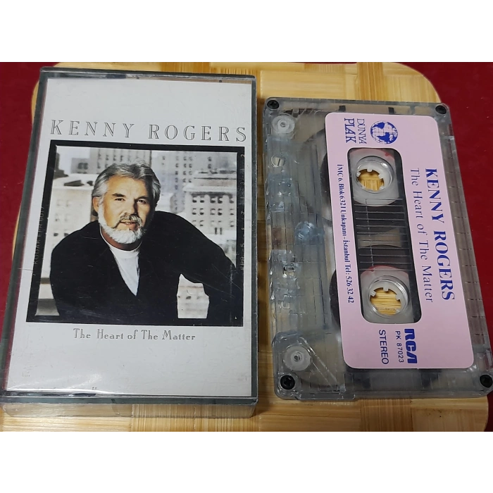 KENNY ROGERS THE HEART OF THE MATTER MÜZİK KASET