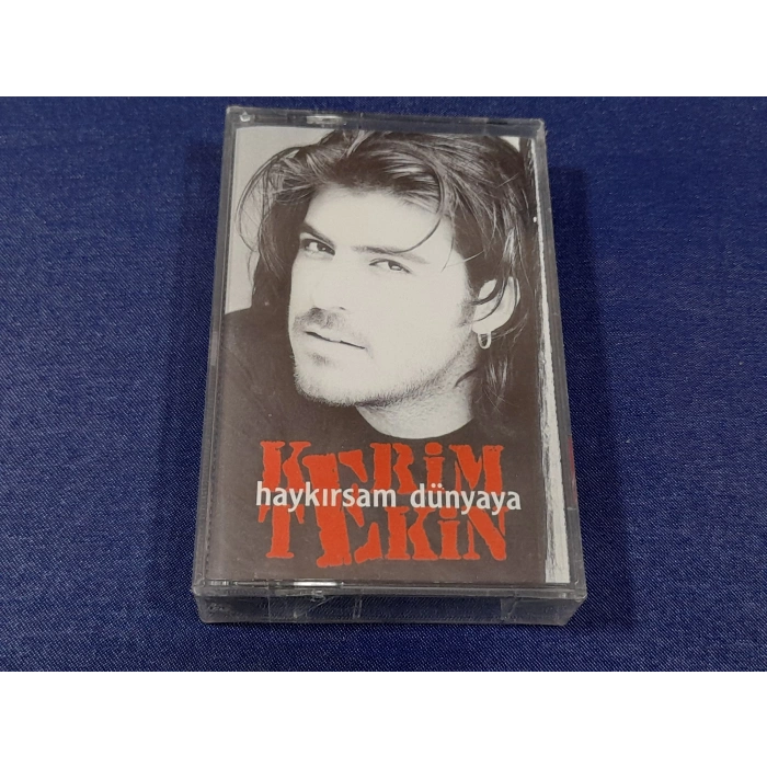 KERİM TEKİN HAYKIRSAM DÜNYAYA MÜZİK KASET