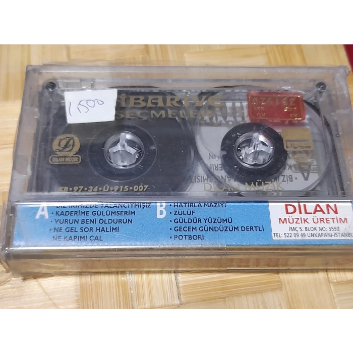 KİBARİYE SEÇMELER MÜZİK KASET