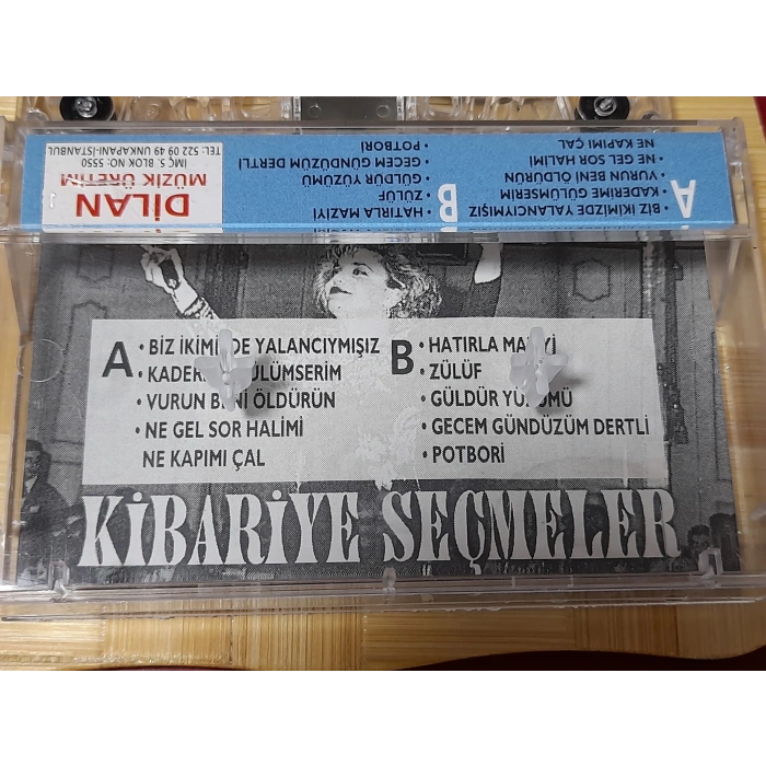 KİBARİYE SEÇMELER MÜZİK KASET