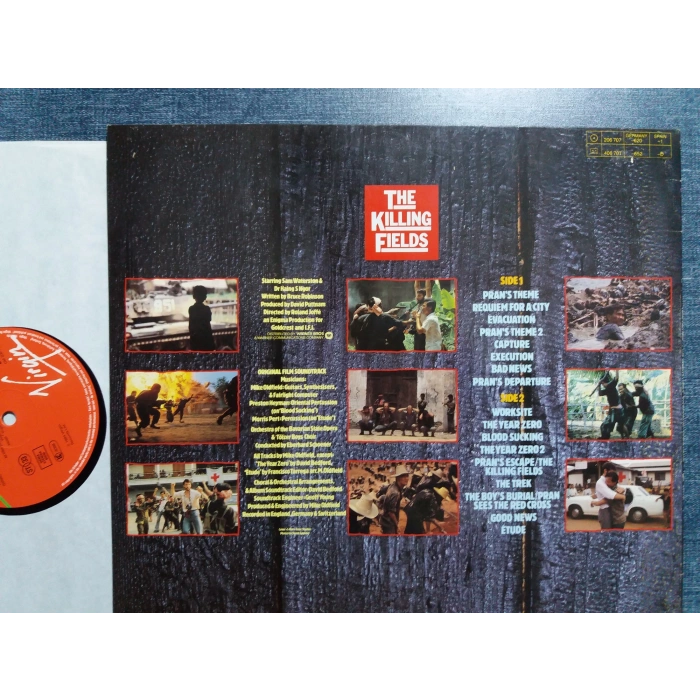 KILLING FIELDS MIKE OLDFIELD FILM MUSIC LP