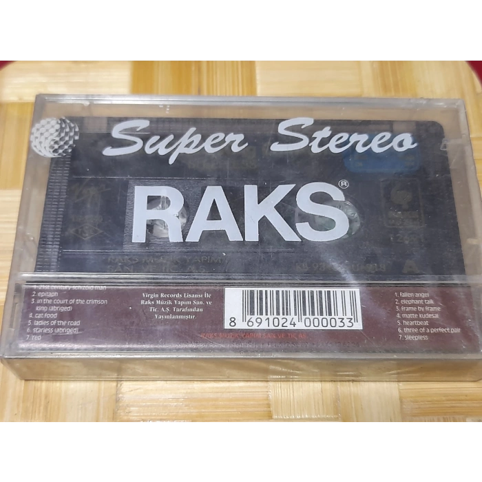 KING CRIMSON SLEEPLESS MÜZİK KASET