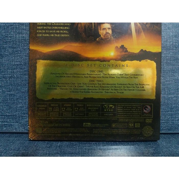 KINGDOM OF HEAVEN DVD FİLM (İNGİLİZCE-2 DISK)