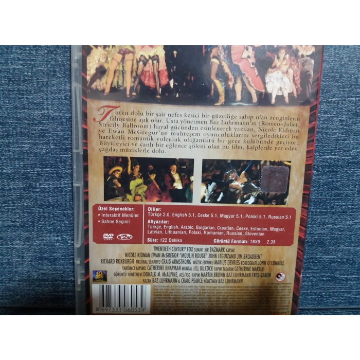 KIRMIZI DEĞİRMEN DVD FİLM