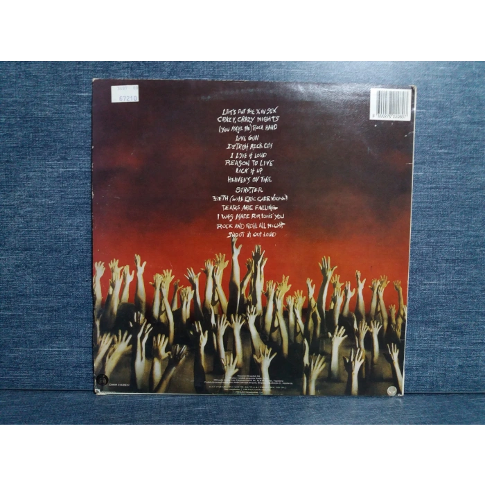 KISS SMASHES THRASHES HITS MUSIC LP