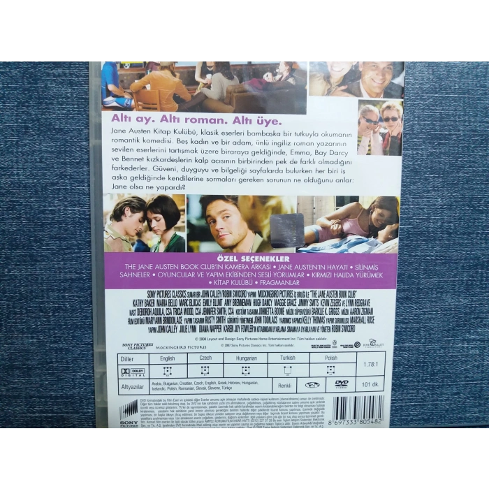 KİTAP KULÜBÜ JANE AUSTEN DVD FİLM