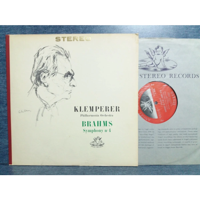 KLEMPERER BRAHMS SYMPHONY 4 MUSIC LP