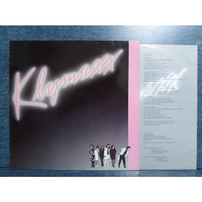 KLYMAXX MUSIC LP ALBUM