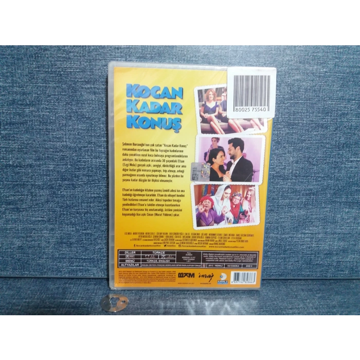 KOCAN KADAR KONUŞ DVD FİLM (SIFIR)