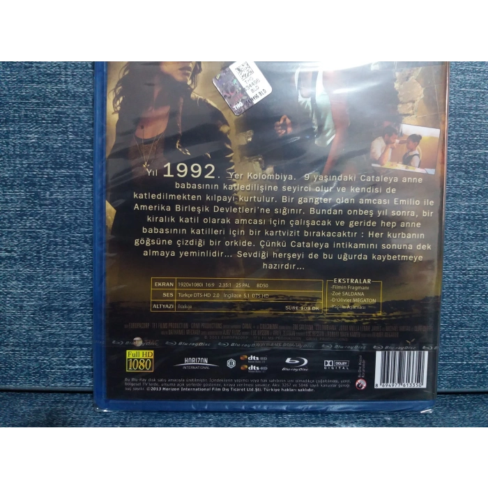 KOLOMBİYALI FİLM BLURAY (SIFIR)