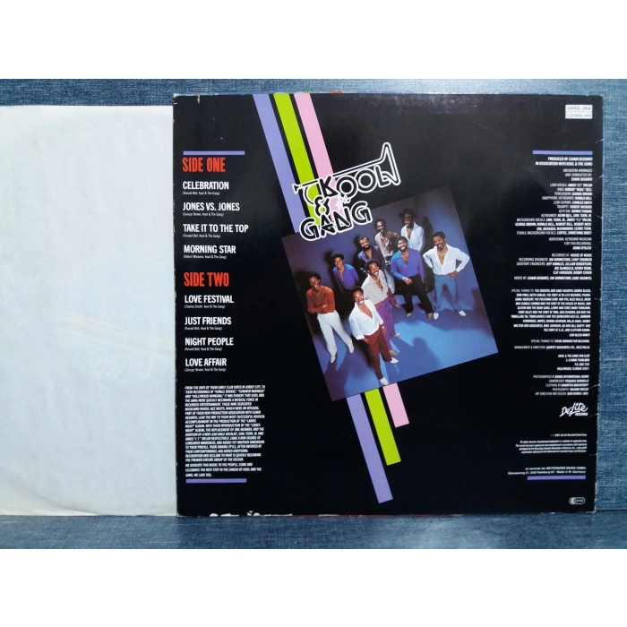 KOOL THE GANG CELEBRATE MUSIC LP
