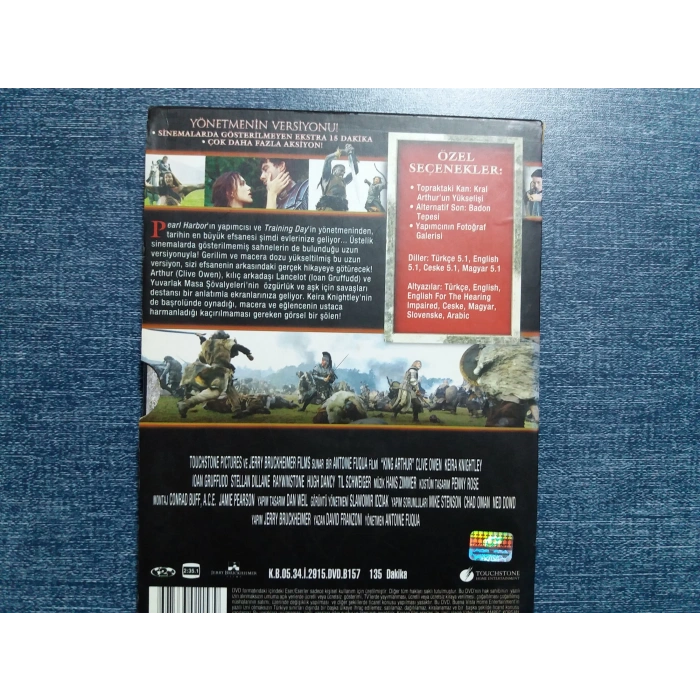 KRAL ARTHUR DVD FİLM