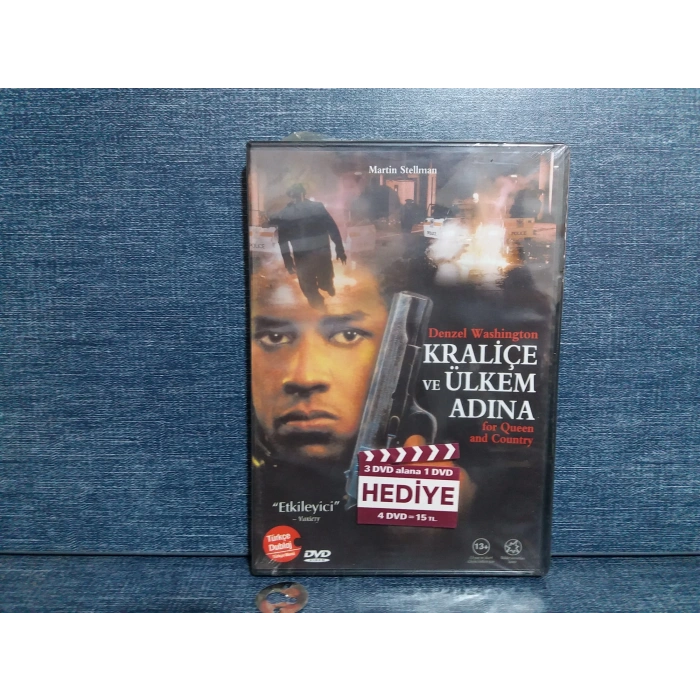 KRALİÇE VE ÜLKEM ADINA  DVD FİLM (SIFIR)
