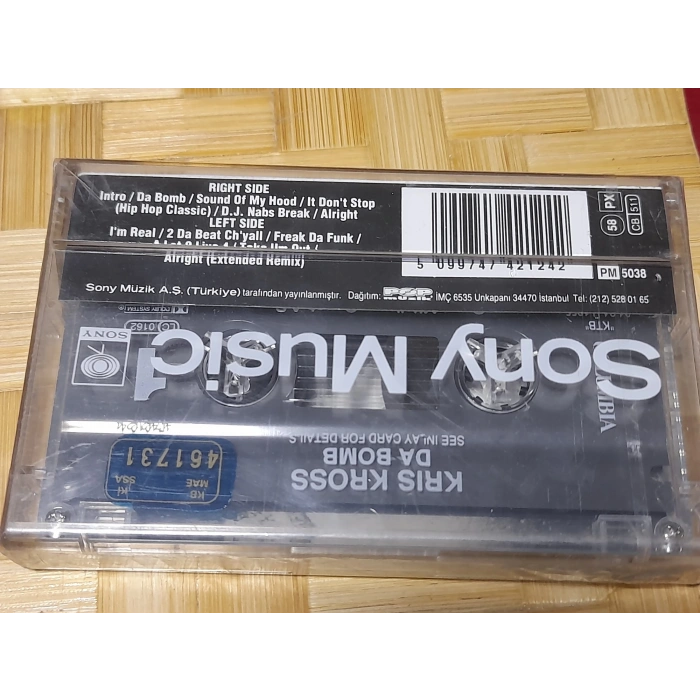 KRIS KROSS DA BOMP MÜZİK KASET