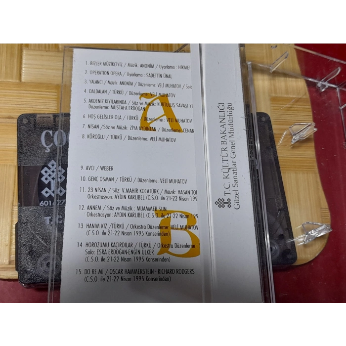 KÜLTÜR BAKANLIĞI ÇOCUK KOROSU MÜZİK KASET