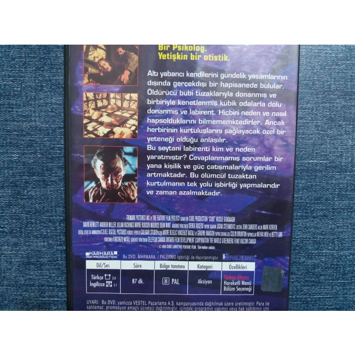 KÜP CUBE  DVD FİLM