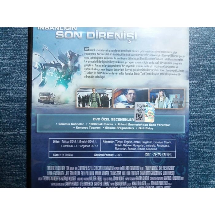 KURTULUŞ GÜNÜ YENİ TEHDİT DVD FİLM