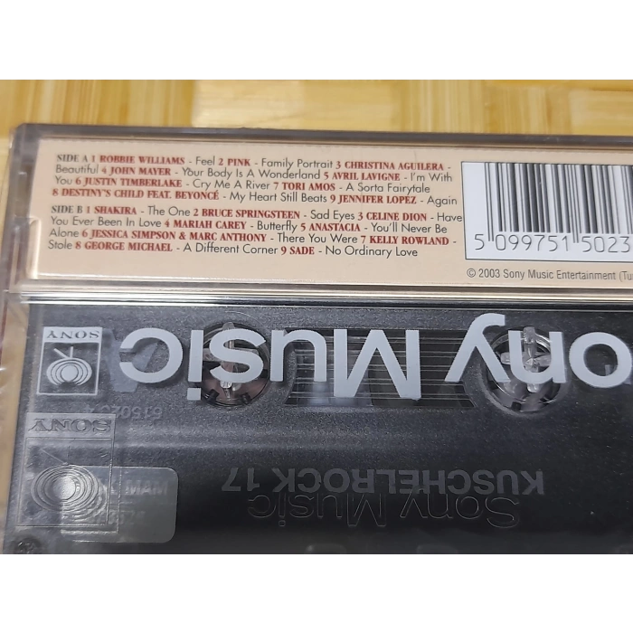 KUSCHELROCK 17 LOVE HITS  MÜZİK KASET