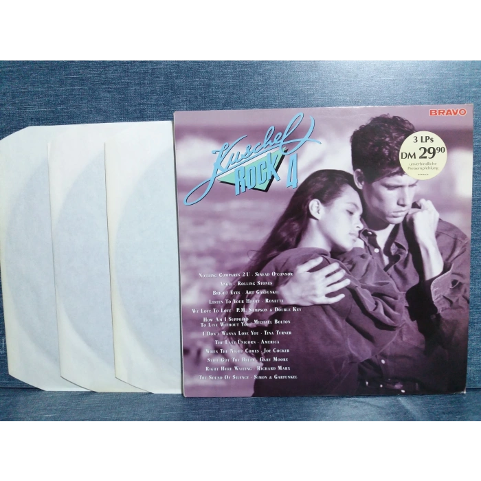 KUSCHELROCK 4 SUPER LOVE SONGS MUSIC 3 LP