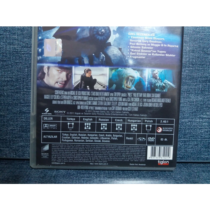 KUTSAL SAVAŞÇI PRIEST DVD FİLM