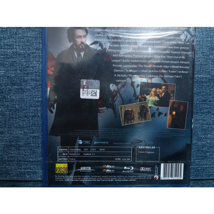KUZGUN THE RAVEN FİLM BLURAY (SIFIR)