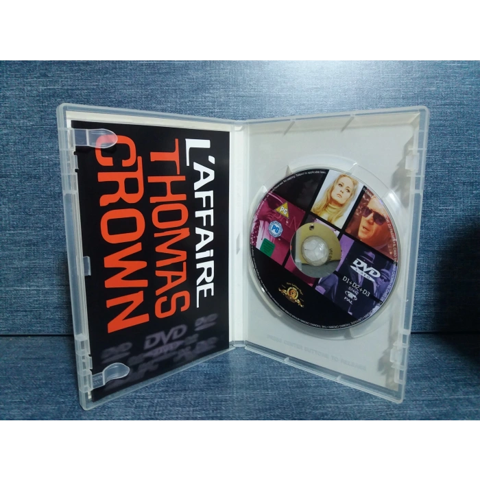 LAFFAIRE THOMAS CROWN STEVE McQUEEN DVD FİLM (İNGİLİZCE)