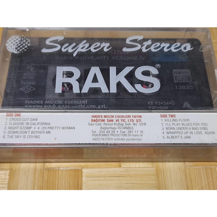 L.A. BLUES AUTHORITY  MÜZİK KASET