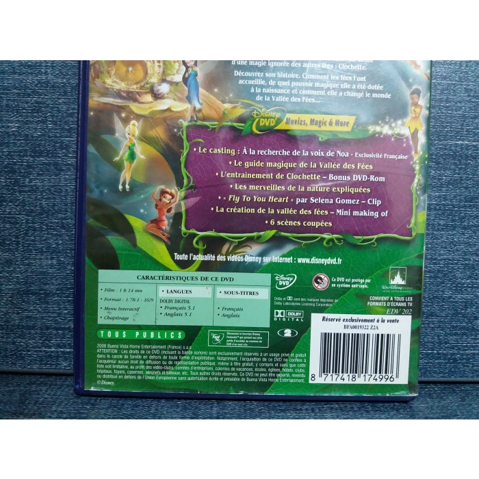 LA FEE CLOCHETTE DVD FİLM (İNGİLİZCE)