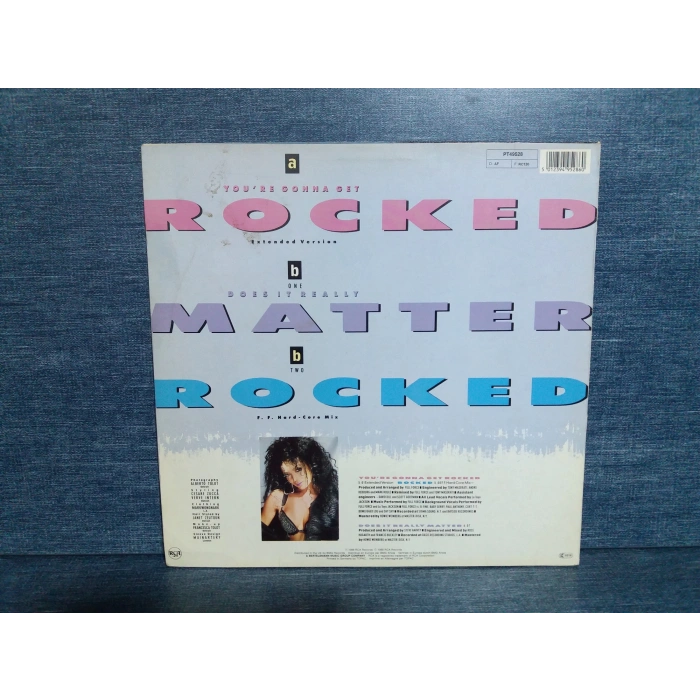 LA TOYA JACKSON YOU RE GONNA GET ROCKED MAXI LP