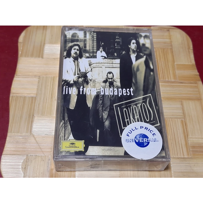 LAKATOS LIVE FROM BUDAPEST MÜZİK KASET
