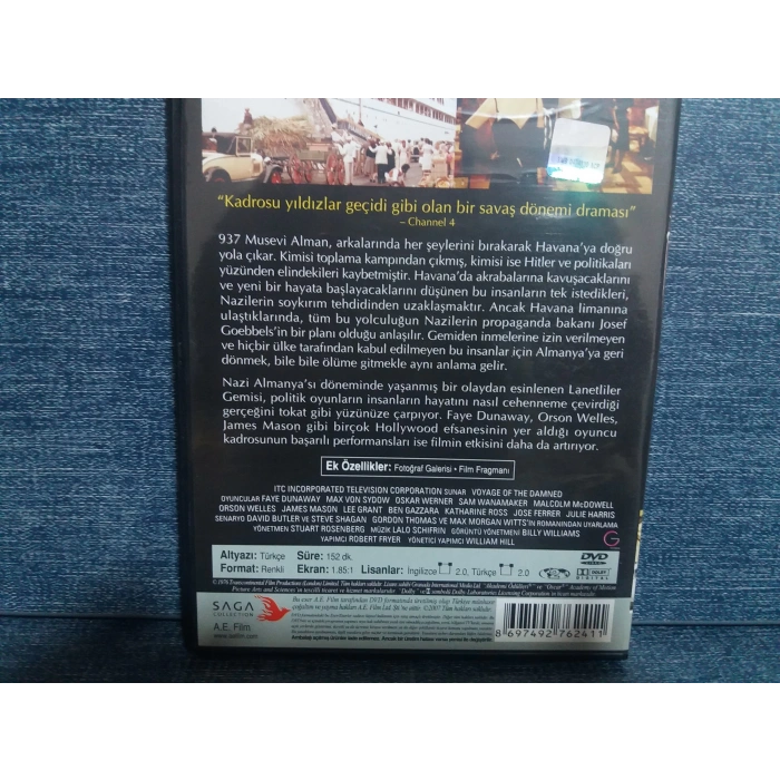 LANETLİLER GEMİSİ  DVD FİLM