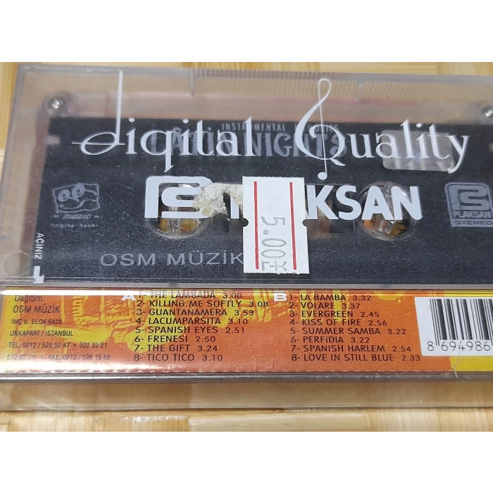 LATIN NIGHTS MÜZİK KASET