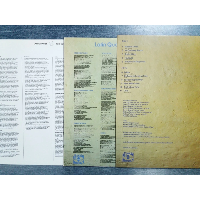 LATIN QUARTER MODERN TIMES LP