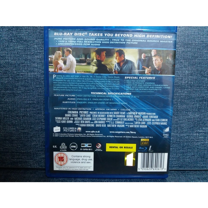 LAYER CAKE FİLM BLURAY (İNGİLİZCE)