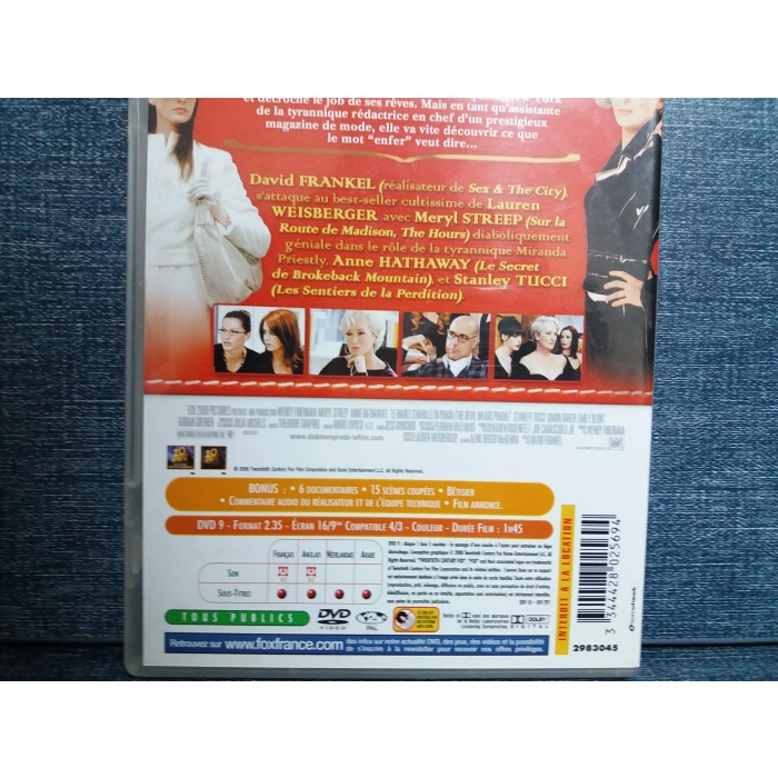 LE DIABLE PRADA DVD FILM ( İngilizce )