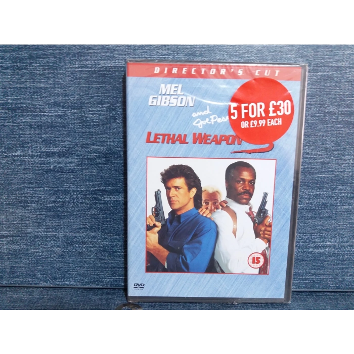 LEATHAL WEAPON DVD FİLM (İNGİLİZCE-SIFIR)