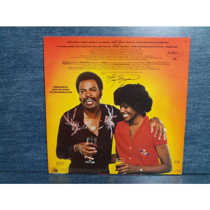 LEON HAYWOOD NATURALLY MUSIC LP