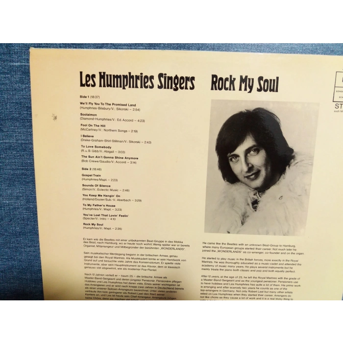 LES HUMPHRIES SINGERS ROCK MY SOUL MUSIC LP
