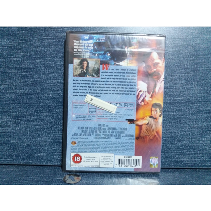 LETHAL WEAPON DVD FİLM (İngilizce-Sıfır)