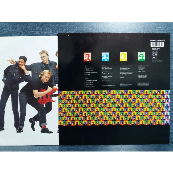 LEVEL 42 RUNNING IN THE FAMILY LP