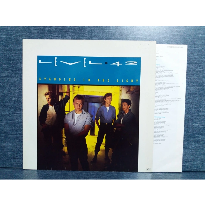 LEVEL 42 STANDING IN THE LIGHT LP