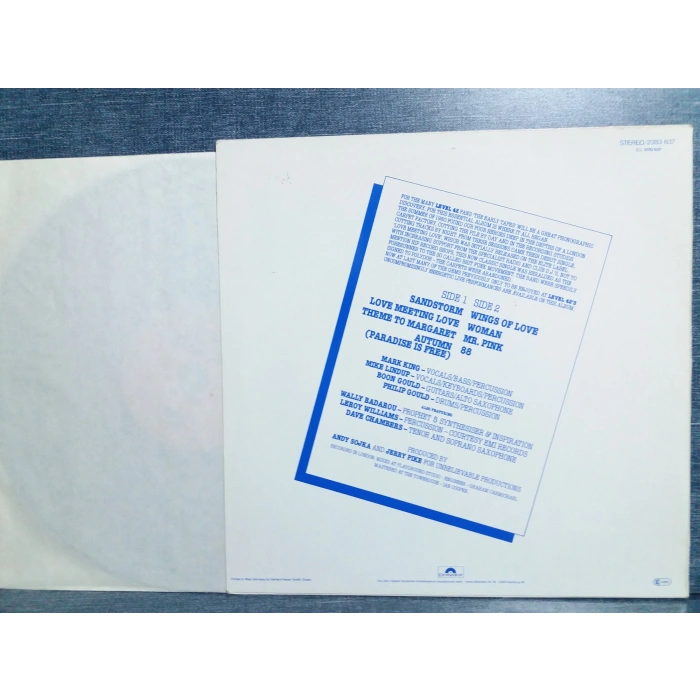 LEVEL 42 THE EARLY TAPES LP