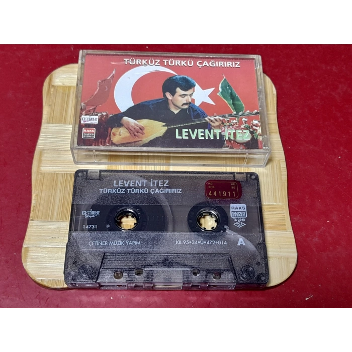 LEVENT İTEZ TÜRKÜZ TÜRKÜ ÇAĞIRIRIZ MÜZİK KASET