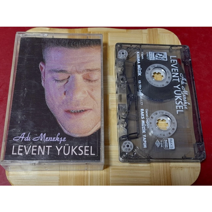 LEVENT YÜKSEL ADI MENEKŞE MÜZİK KASET