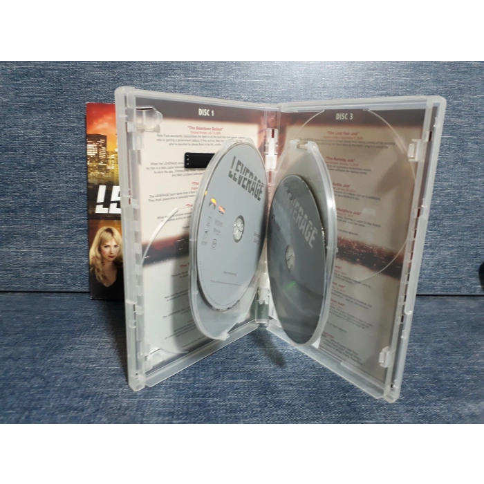 LEVERAGE 2.SEASON DVD FİLM BOX (İNGİLİZCE-4 DISK)