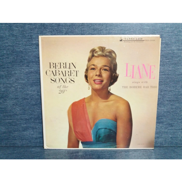 LIANE BERLIN CABARET SONGS MUSIC LP