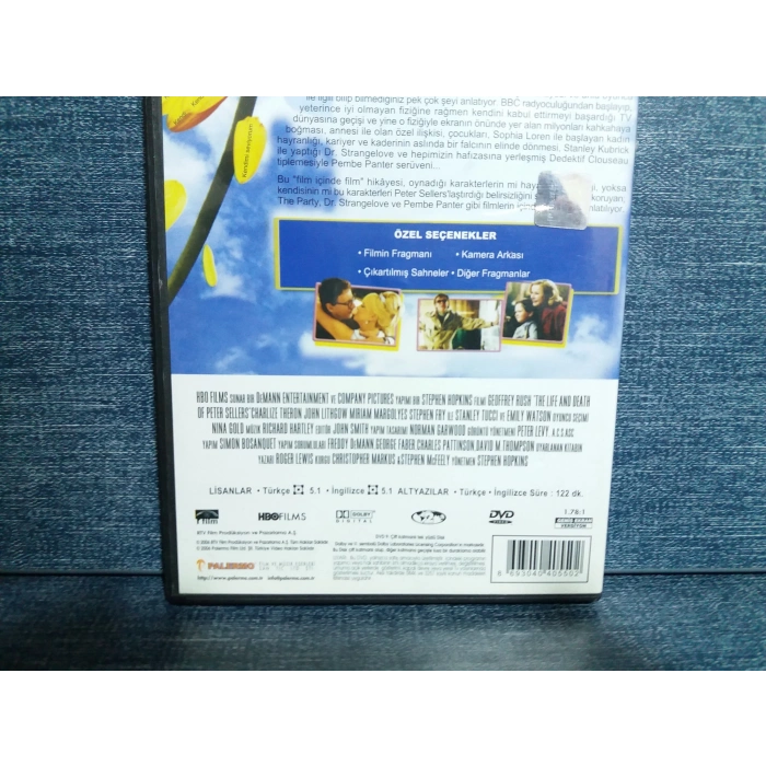 LIFE DEATH PETER SELLERS DVD FİLM